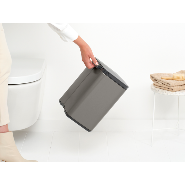 Brabantia Bo Affaldsspand 7 Liter - Platinum