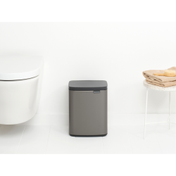 Brabantia Bo Affaldsspand 7 Liter - Platinum