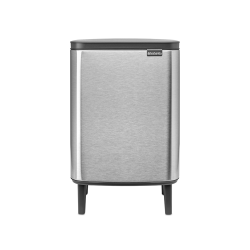 Brabantia Bo Affaldsspand Hi 12 Liter - Matt Steel Fingerprint Proff