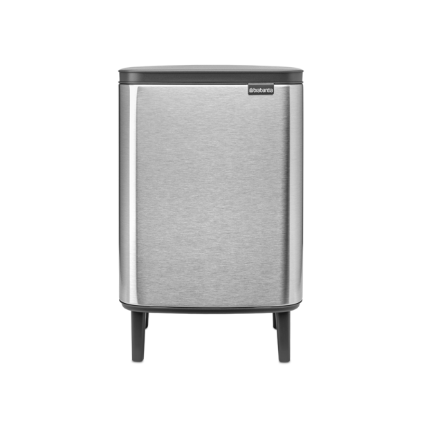Brabantia Bo Affaldsspand Hi 12 Liter - Matt Steel Fingerprint Proff