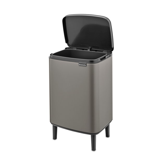 Brabantia Bo Affaldsspand Hi 12 Liter - Platinum