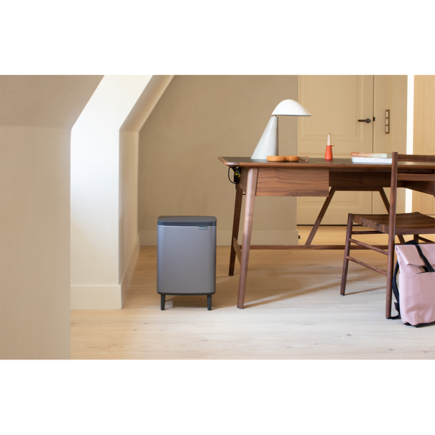 Brabantia Bo Affaldsspand Hi 12 Liter - Platinum
