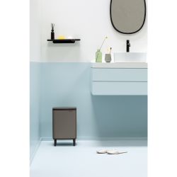 Brabantia Bo Affaldsspand Hi 12 Liter - Platinum