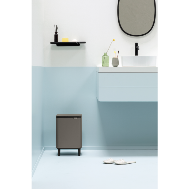 Brabantia Bo Affaldsspand Hi 12 Liter - Platinum