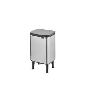 Brabantia Bo Affaldsspand Hi 4 liter - Matt Steel Fingerprint Proff