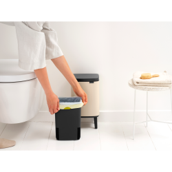 Brabantia Bo Affaldsspand Hi 4 liter - Soft Beige