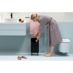Brabantia Bo Affaldsspand Hi 7 Liter - Sort