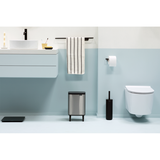 Brabantia Bo Affaldsspand Hi 7 Liter - Matt Steel Fingerprint Proff