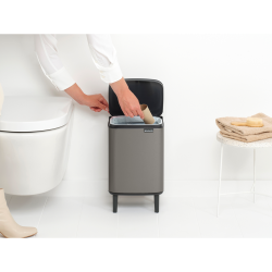 Brabantia Bo Affaldsspand Hi 7 Liter - Platinum