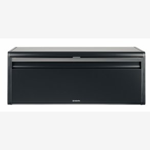 Brabantia Br�dkasse Rektangul�r med Front�bning Mat Sort - 333484