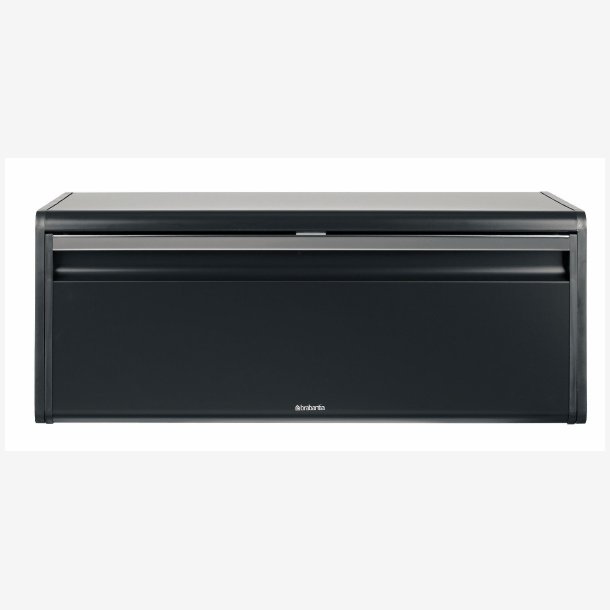 Brabantia Br�dkasse Rektangul�r med Front�bning Mat Sort - 333484