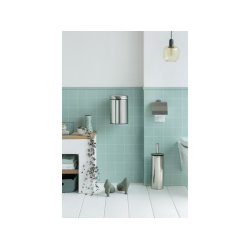 Brabantia Toiletbrste &amp; Holder - Blank Stl Vghngt - 427169