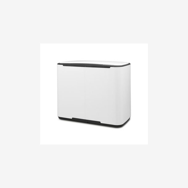 Brabantia Bo Pedalspand 3 x 11 Liter - Hvid