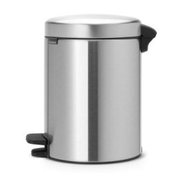 Brabantia Pedalspand newIcon 5 Liter Mat Stl