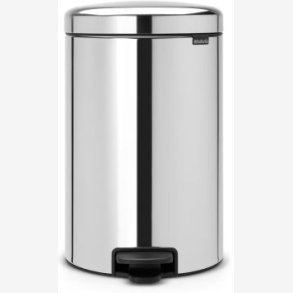 Brabantia Pedalspand newIcon 20 Liter Inderspand I Metal Blank St�l