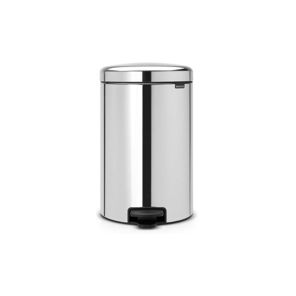 Brabantia Pedalspand newIcon 20 Liter Inderspand I Metal Blank Stl