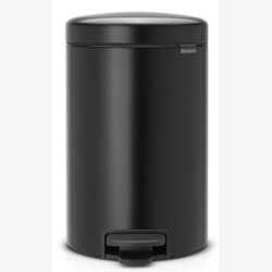 Brabantia Pedalspand newIcon 12 Liter Mat Sort - 113741