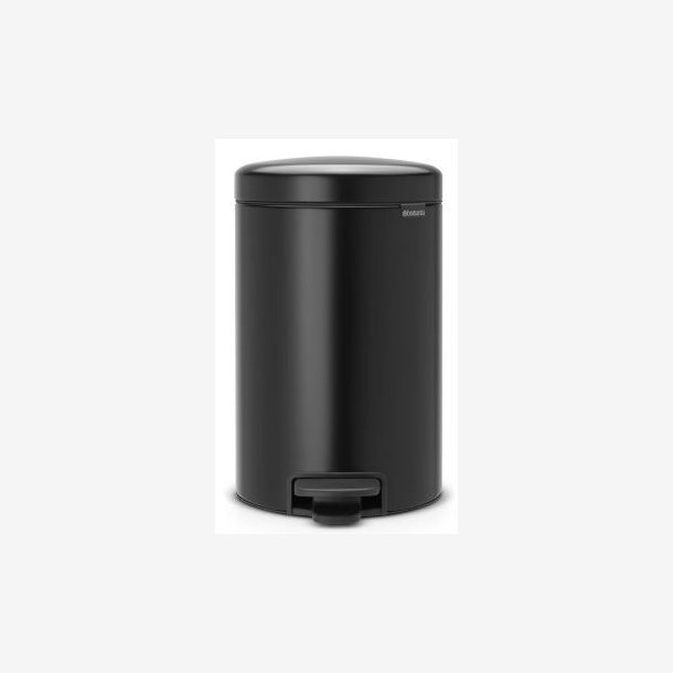 Brabantia Pedalspand newIcon 12 Liter Mat Sort - 113741