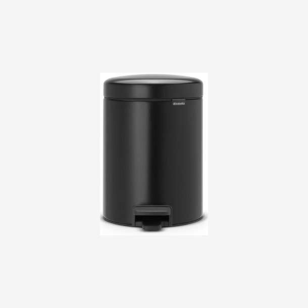 Brabantia Pedalspand newIcon 5 Liter Mat Sort