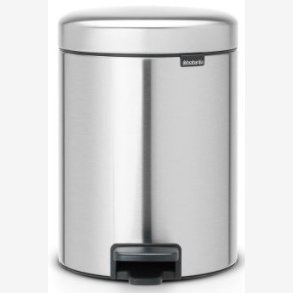 Brabantia Pedalspand newIcon 5 Liter Mat St�l Fingerprint Proof