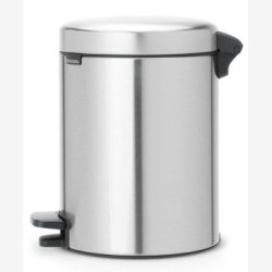 Brabantia Pedalspand newIcon 5 Liter Mat St�l Fingerprint Proof