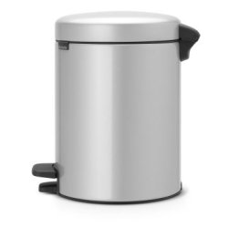 Brabantia Pedalspand newIcon 5 Liter Metallic Gr