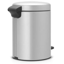 Brabantia Pedalspand newIcon 5 Liter Metallic Gr