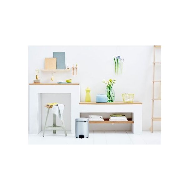 Brabantia Pedalspand newIcon 5 Liter Metallic Gr