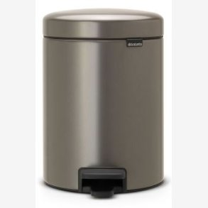 Brabantia Pedalspand newIcon 5 Liter Platinum