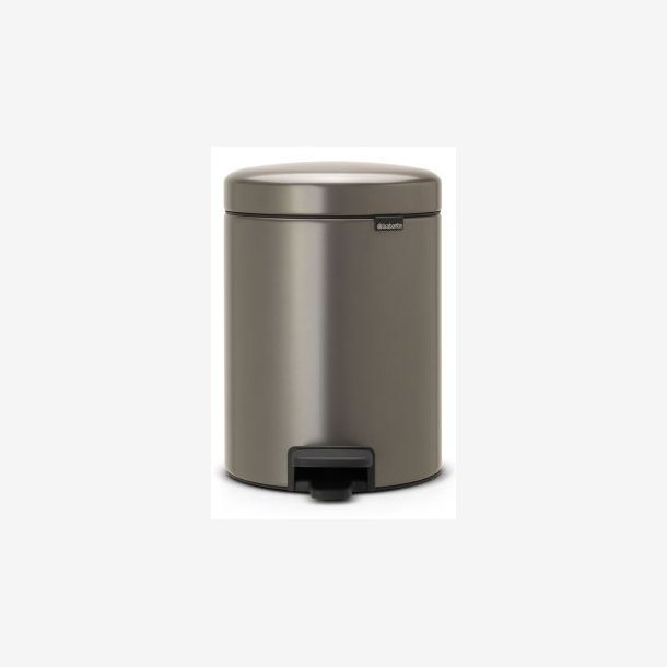 Brabantia Pedalspand newIcon 5 Liter Platinum