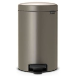 Brabantia Pedalspand newIcon 12 Liter Platinum - 113628