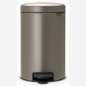Brabantia Pedalspand newIcon 12 Liter Platinum - 113628