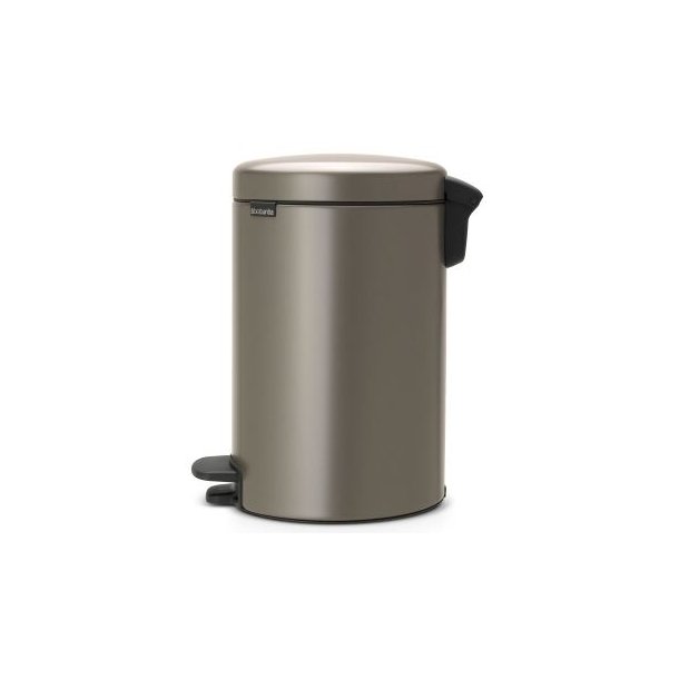 Brabantia Pedalspand newIcon 12 Liter Platinum - 113628