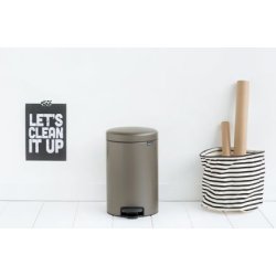 Brabantia Pedalspand newIcon 12 Liter Platinum - 113628