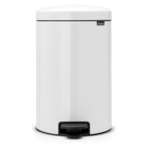 Brabantia Pedalspand newIcon 20 Liter Inderspand I Metal Hvid