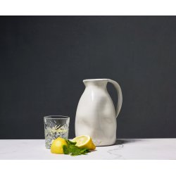 Dutchdeluxes Keramik Kande 24 cm - Hvid