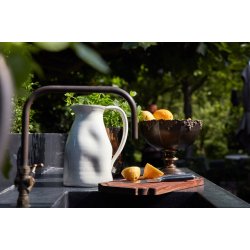 Dutchdeluxes Keramik Kande 24 cm - Hvid