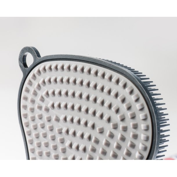 Koch Blume scrubby svamp w / hrda och mjuka sidan, gr