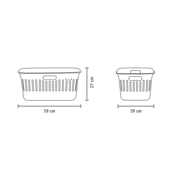 Brabantia Collect-it vasket�jskurv 40 Liter - Soft Beige