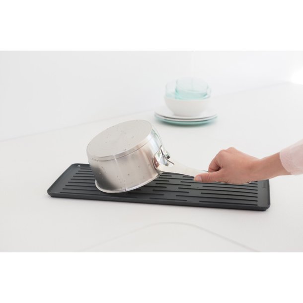 Brabantia Opvaskestativ &amp; bakke compact - Dark Grey