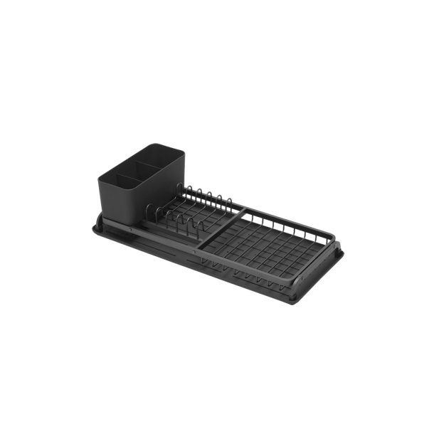 Brabantia Opvaskestativ &amp; bakke compact - Dark Grey