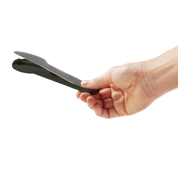 Lku Bestik med etui To Go - Black