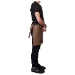 Dutchdeluxes Kort Tjenerforklde Klassisk Taupe