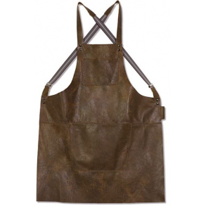 Dutchdeluxes Forklde - Lder Vintage Brun - Suspender Serie