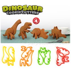 3D Dinosaur Kage Udstikker -Triceratops