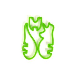 3D Dinosaur Kage Udstikker -Triceratops