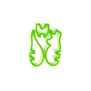 3D Dinosaur Kage Udstikker -Triceratops