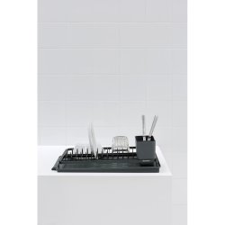 Brabantia Opvaskestativ &amp; bakke - Dark Grey