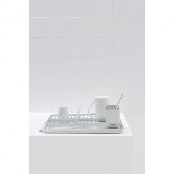 Brabantia Opvaskestativ &amp; bakke  - Light Grey
