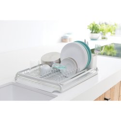 Brabantia Opvaskestativ &amp; bakke - Light Grey